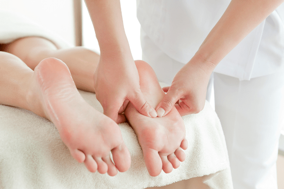 Massage fir Hallux valgus